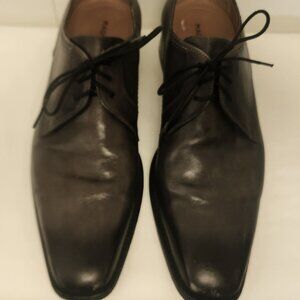Magnanni grey shoes 10 men's leather lace up